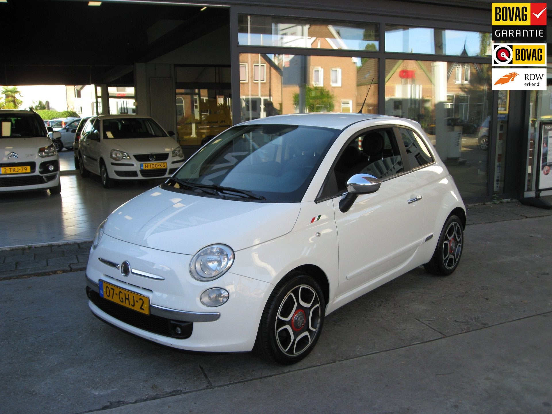 Fiat 500 Fiat 500 1.2 Sport leder uitgevoerd, Gebruikt, 1242 cc, 4 cilinders, 840 kg