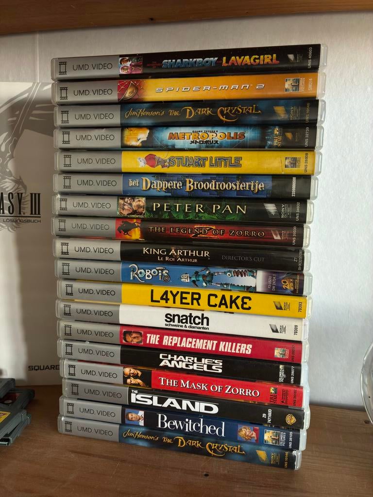 18 PSP Umd Video / Movie / Films, Gebruikt, Overige genres, 1 speler, Ophalen of Verzenden