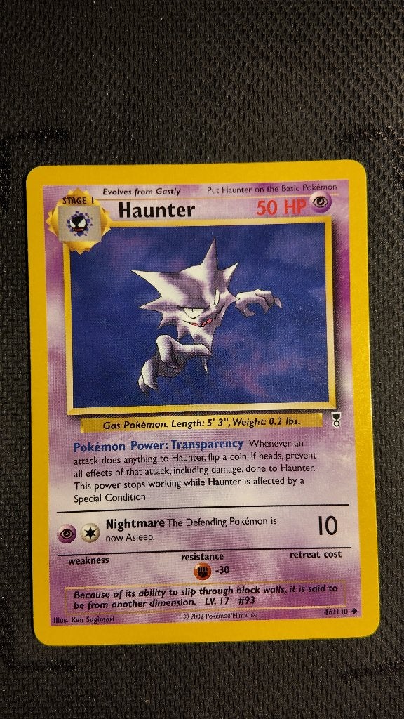 Haunter 46 Legendary Collection | Pokemon kaart, Ophalen, Zo goed als nieuw, Losse kaart
