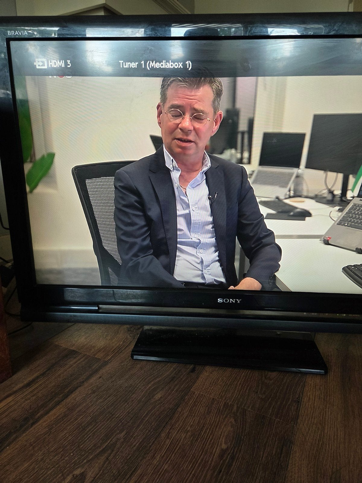 Sony Bravia TV 40 Inch, Perfect Werkend  !!, Ophalen, Gebruikt, 100 Hz, Full HD (1080p)