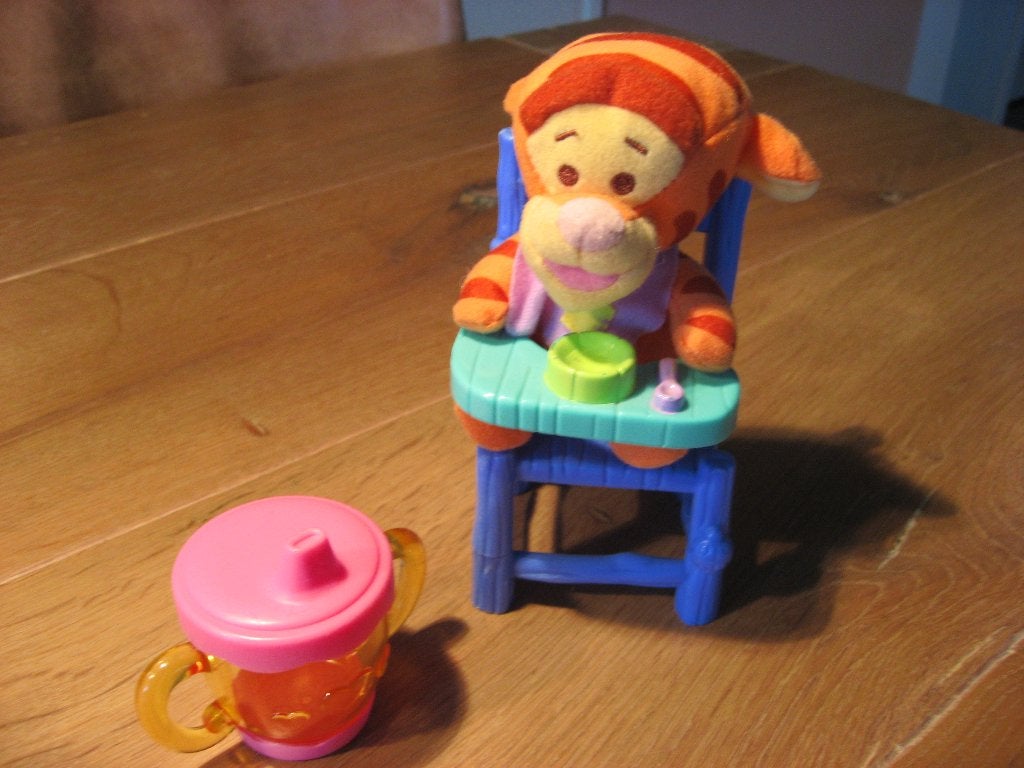 Nieuw Teigetje (van Winnie de Poeh) in kinderstoel, Kinderen en Baby's, Speelgoed | Babyspeelgoed, Verzenden, Nieuw, Overige typen