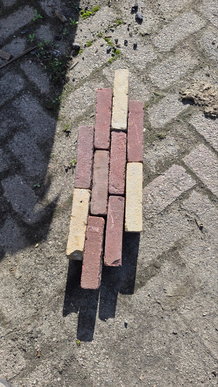 ✅️🧱21.5m2 GEBAKKEN WAALTJES, Tuin en Terras, Ophalen of Verzenden, Gebruikt, Keramiek, Klinkers