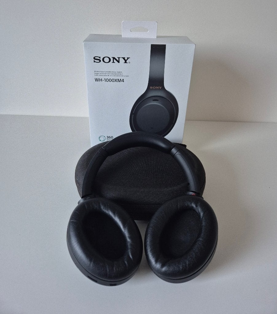 Sony WH-1000XM4 zwart compleet met doos en factuur, Audio, Tv en Foto, Koptelefoons, Ophalen, Zo goed als nieuw, Over oor (circumaural)