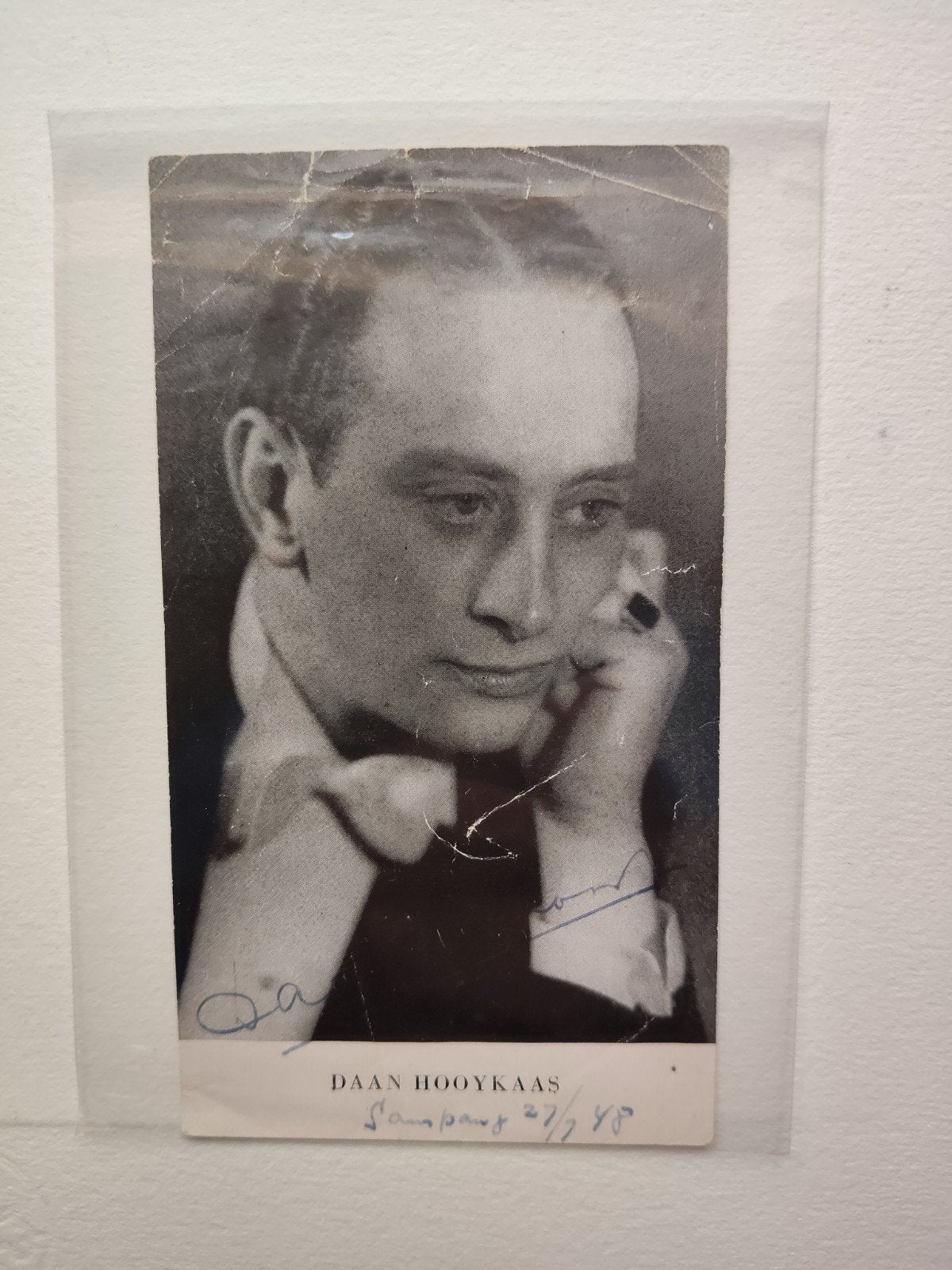 Daan Hooikaas, Sampang 1948, 4 Garde. Reg. Jagers. KNIL -NIL, Ophalen of Verzenden, Landmacht, Nederland, Foto of Poster