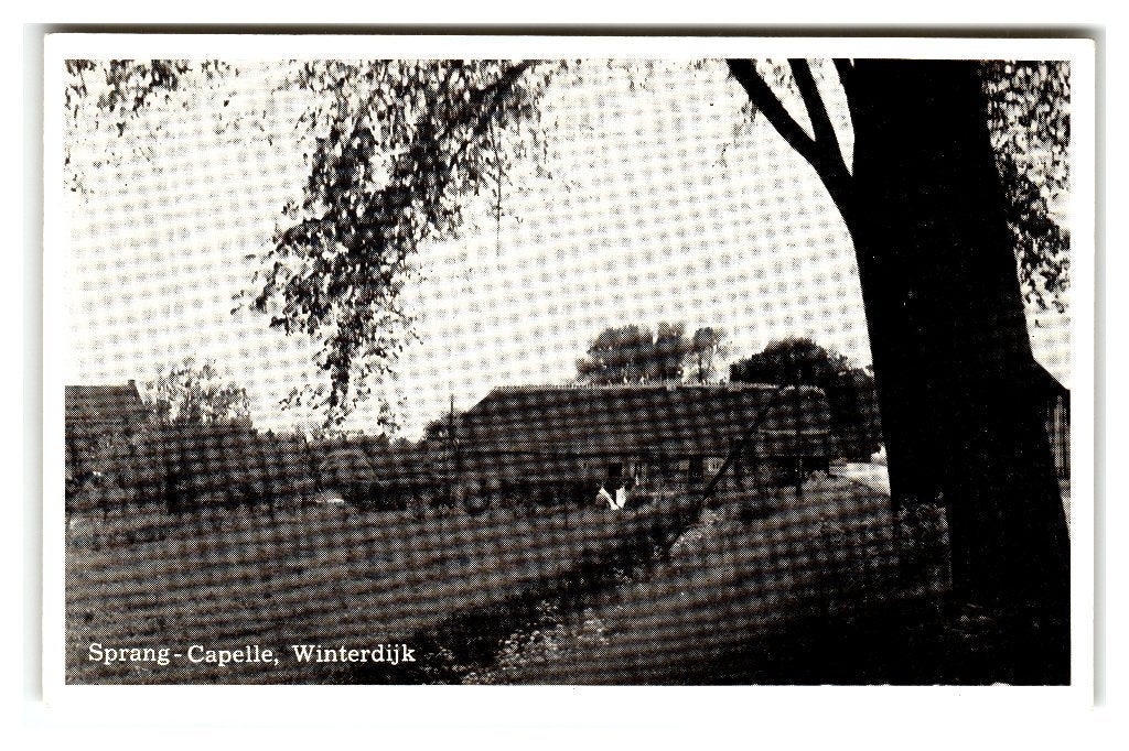 Sprang-Capelle, Winterdijk, Verzenden, 1940 tot 1960, Ongelopen, Noord-Brabant