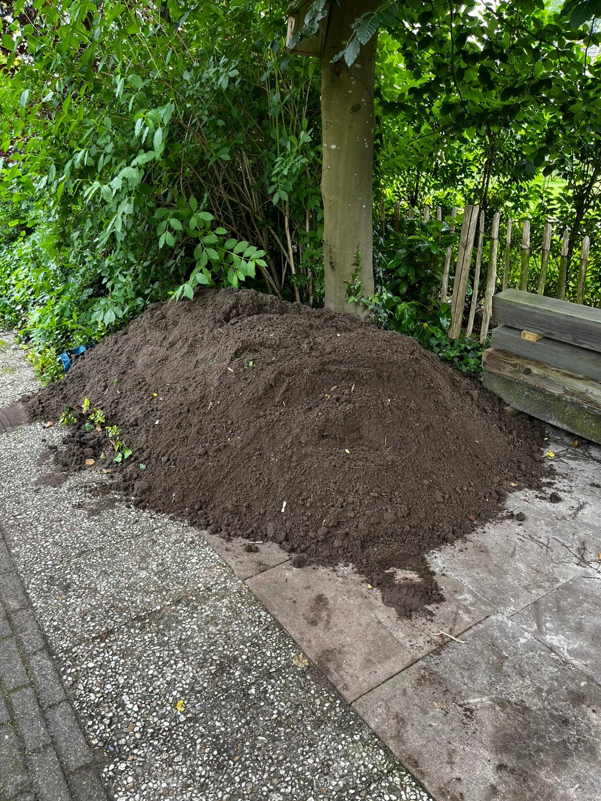 Tuinaarde (schoon), ongeveer 1,5 m3, Ophalen