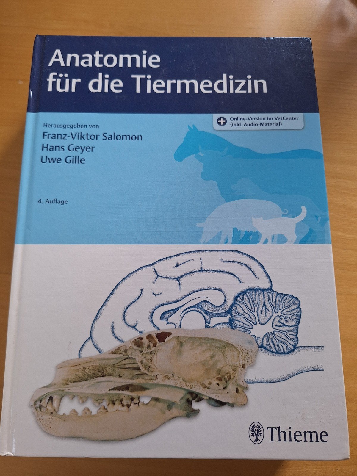 Anatomie für die Tiermedizin, Boeken, Ophalen, Franz-Viktor Salomon, Hans Geyer, Uwe Gille, Beta, WO
