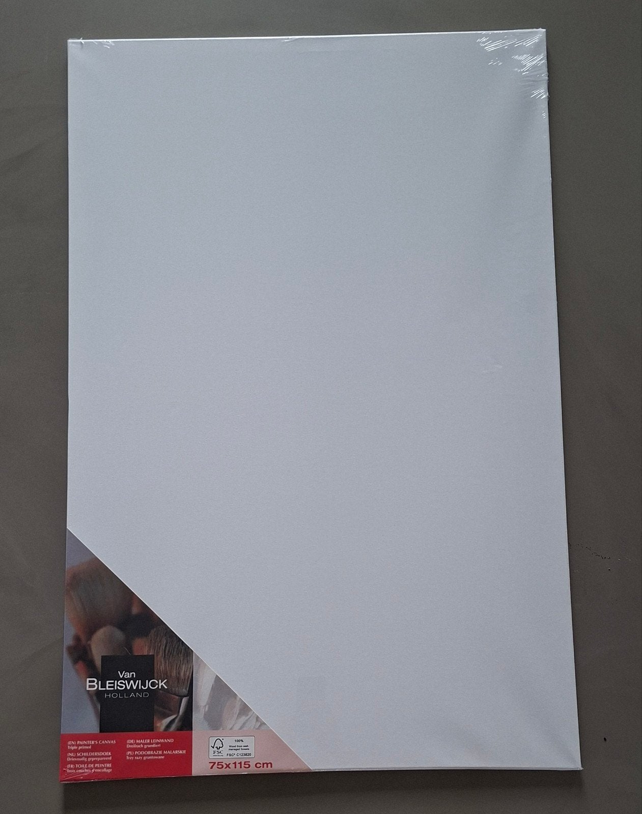 Nieuw Van Bleiswijck Schildersdoek 75x115 cm, Ophalen of Verzenden, Nieuw, Doek