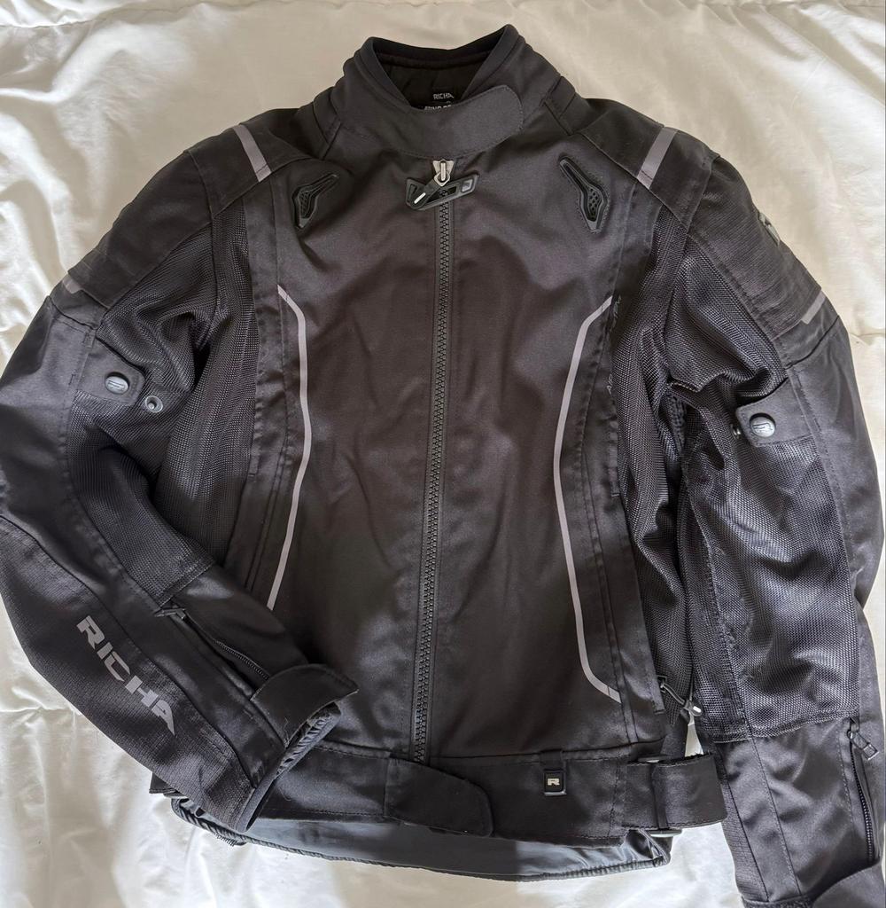 Richa motorcycle set (jacket + pants) - Women, Ophalen of Verzenden, Tweedehands, Dames, Jas | textiel
