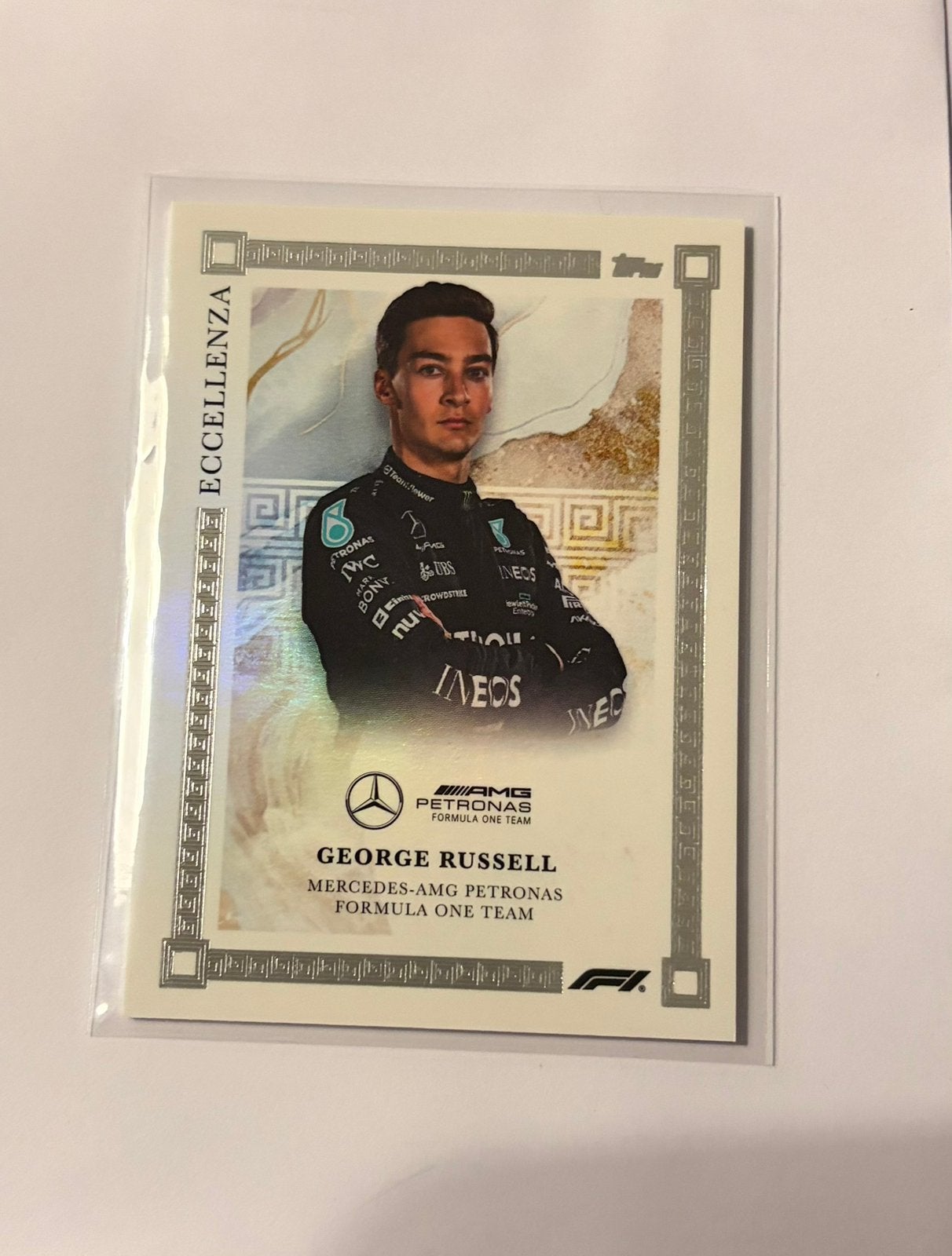 Topps F1 Eccellenza George Russell, Verzamelen, Ophalen of Verzenden, Zo goed als nieuw, Formule 1