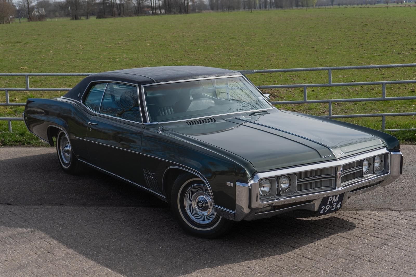 Buick 1969 Groen, Auto's, Automaat, Leder, Particulier, Geïmporteerd