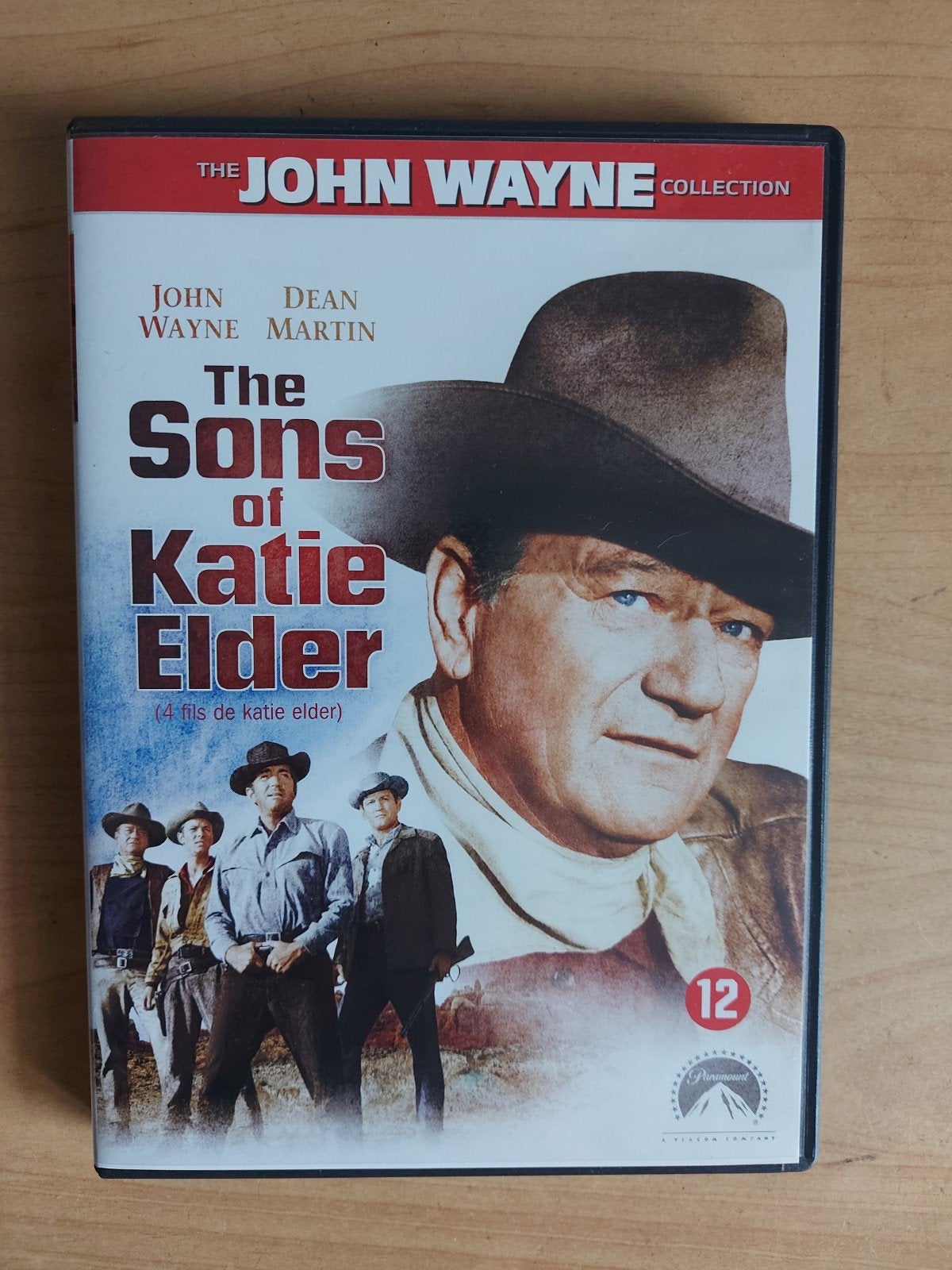 The Sons of Katie Elder - 1965 John Wayne Dean Martin, Alle leeftijden, Ophalen of Verzenden, Zo goed als nieuw, 1940 tot 1960