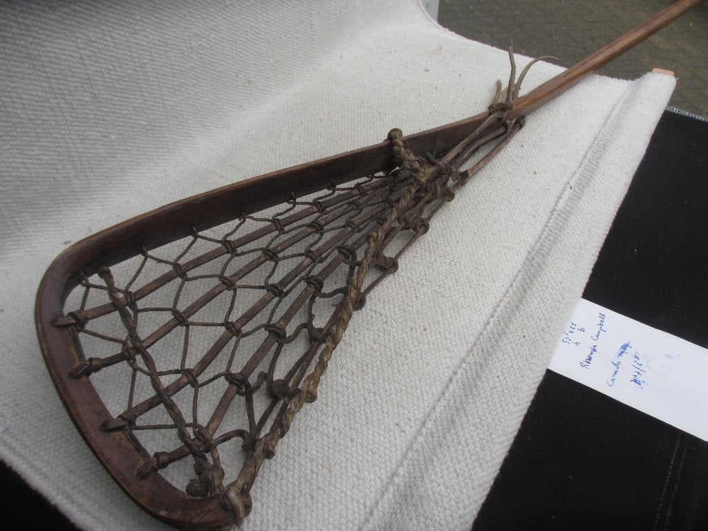 Vintage Hickory Lacrosse stick Hatterley & Son +/- 1920, Ophalen of Verzenden