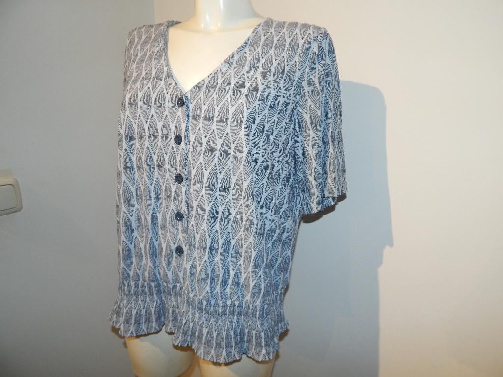 Studio Anneloes travel stof blouse in printje mt XL, Verzenden, Maat 46/48 (XL) of groter, Zo goed als nieuw, Overige kleuren