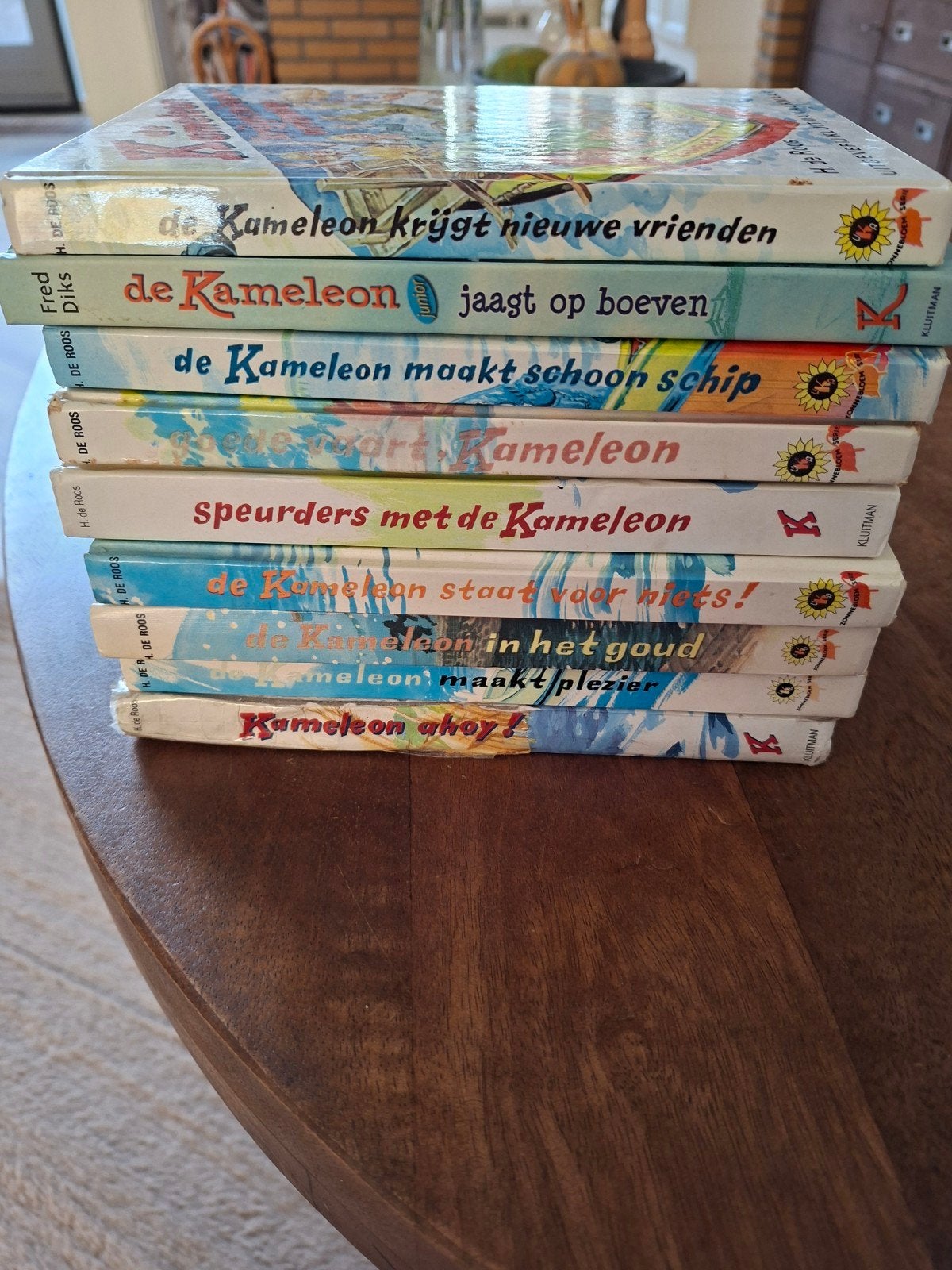 De Kameleon boeken - 9 stuks - Fred Diks & H. de Roos, Ophalen