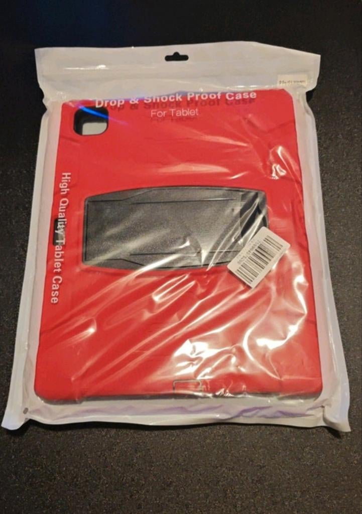 Nieuwe iPad Pro 12.9 Drop in Shockproof Case Rood OP IS OP, 13 inch of meer, IPad Pro 12.9, Nieuw, Bescherming voor- en achterkant