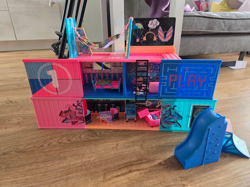 L.O.L. Surprise! Clubhouse Speelset, Kinderen en Baby's, Speelgoed | Overig, Ophalen of Verzenden, Zo goed als nieuw, Meisje