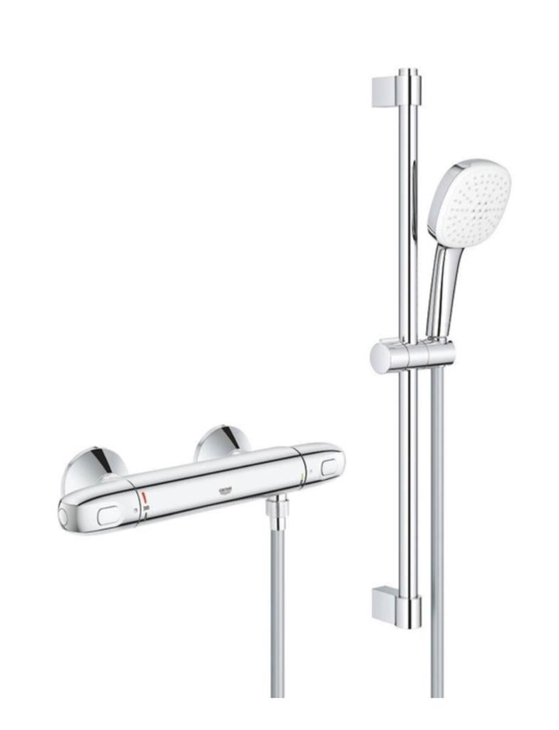 GROHE Grohtherm 1000 Doucheset, Huis en Inrichting, Ophalen, Nieuw, Wit