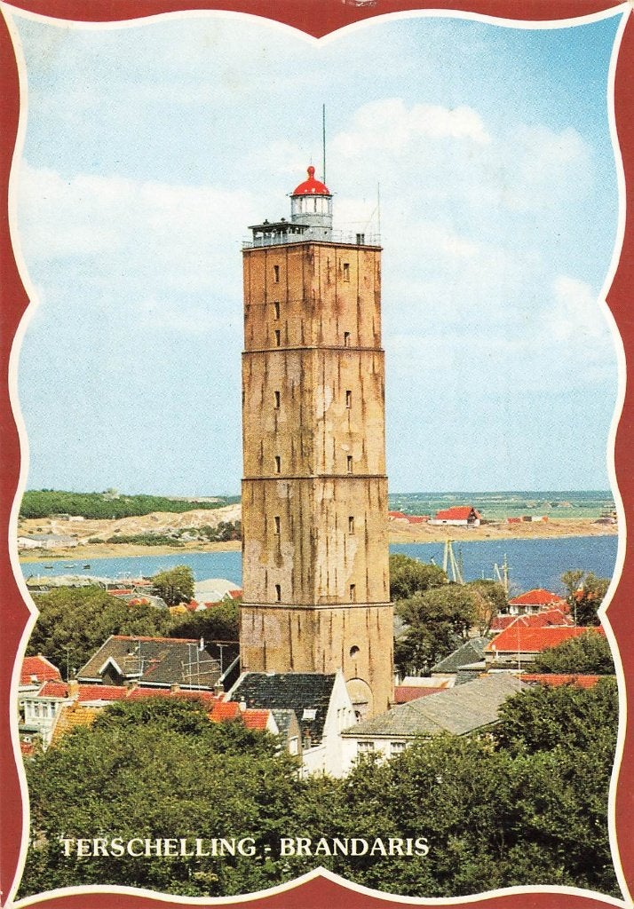Terschelling, Brandaris, Ophalen of Verzenden, 1960 tot 1980, Gelopen, Waddeneilanden
