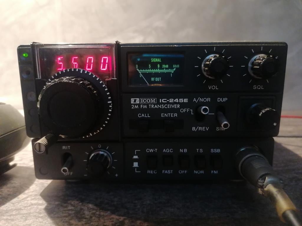 Icom ic 245 E, Ophalen