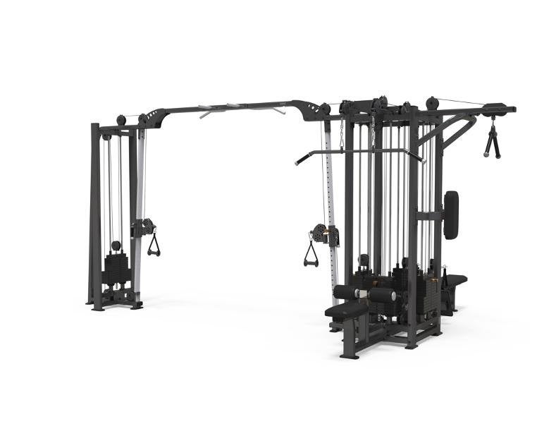 Gymfit – Cable Jungle 5 Stack – Luxury Line Plus – PE406, Ophalen of Verzenden, Zo goed als nieuw, Benen, Overige typen