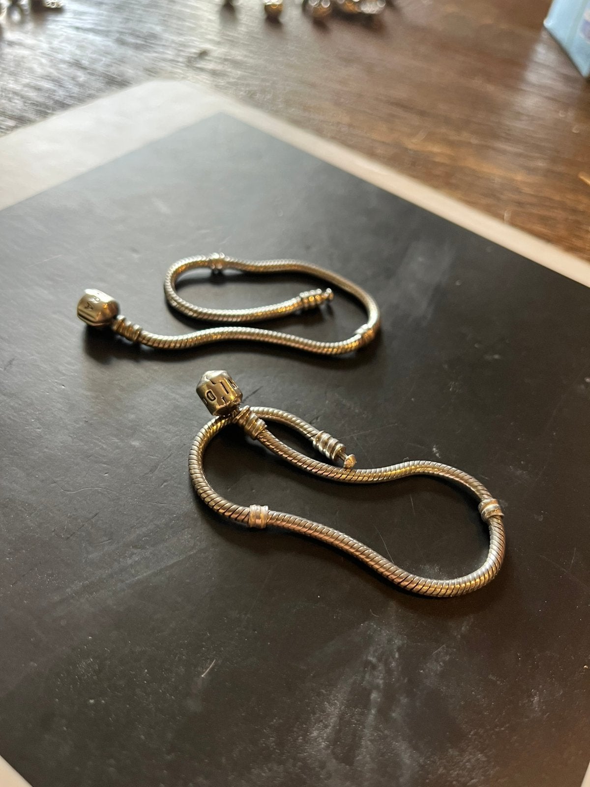 Pandora armbanden, Ophalen of Verzenden, Zo goed als nieuw, Zilver, Pandora