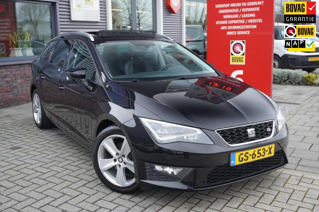 Seat Leon ST 1.4 EcoTSI FR Connect / Pano / Carplay / Camera, Auto's, Seat, Bedrijf, Te koop, Leon, ABS, Achteruitrijcamera, Airbags