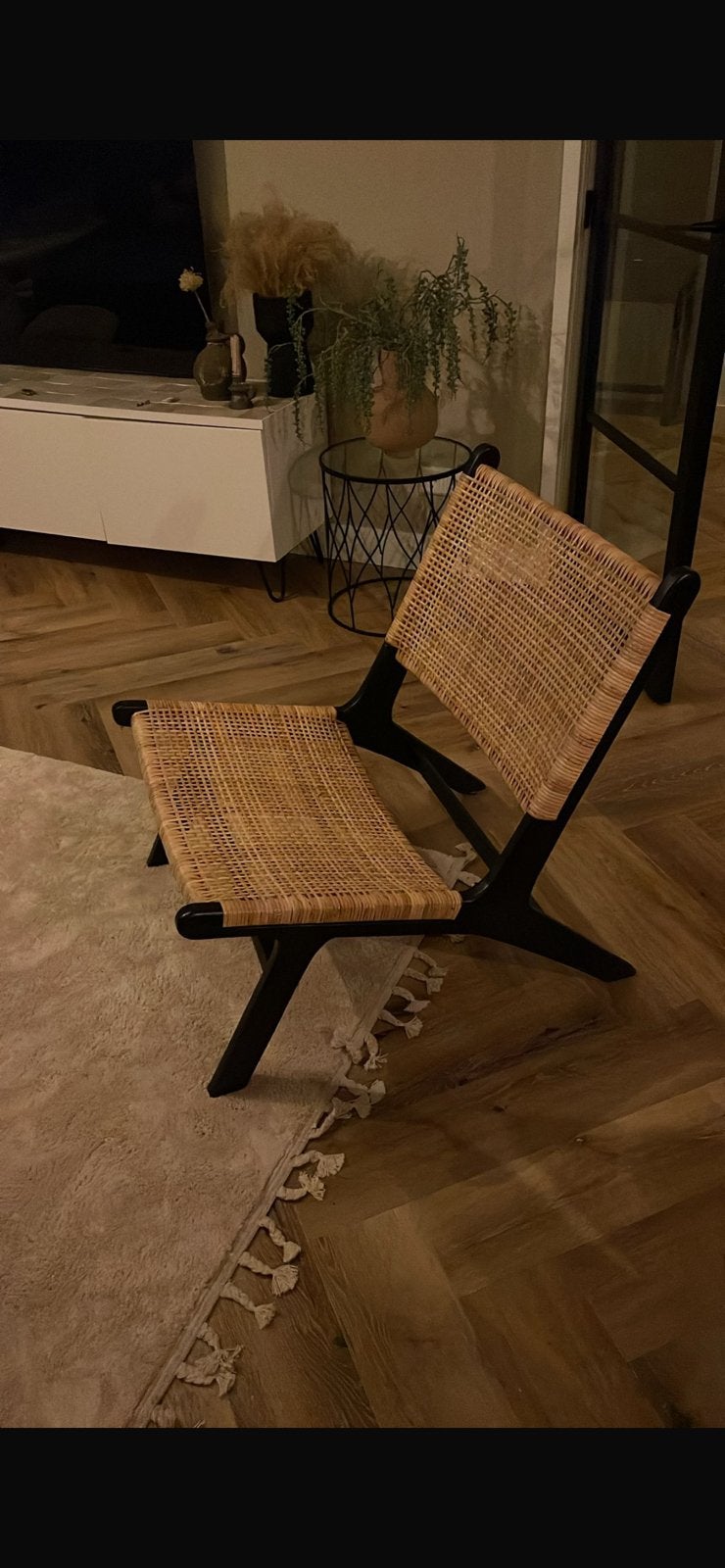Hk living webbing stoel, Huis en Inrichting, Ophalen, Zo goed als nieuw, 50 tot 75 cm