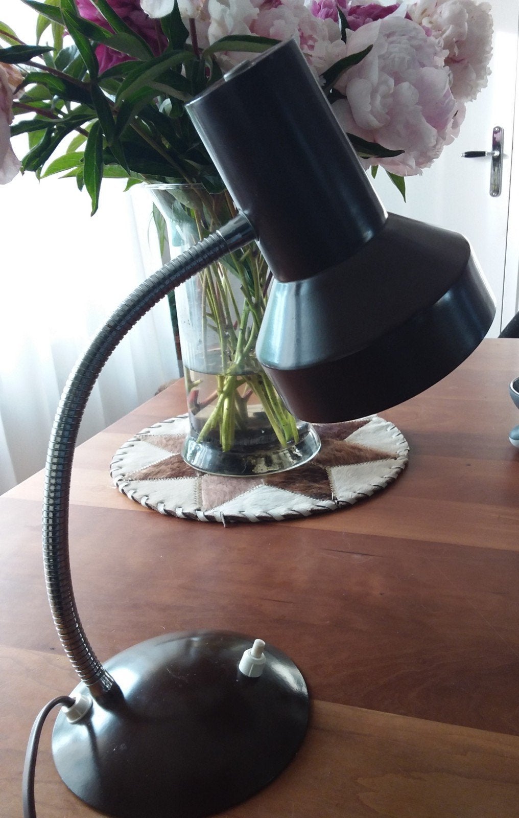 Vintage Hala bureaulamp,  tafellamp 757 H.Busquet,foto5, Ophalen of Verzenden