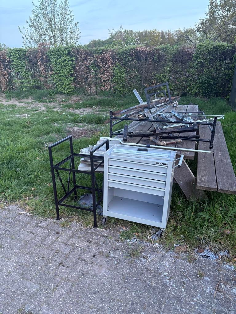 Oud ijzer, Doe-het-zelf en Verbouw, Ophalen, Gebruikt