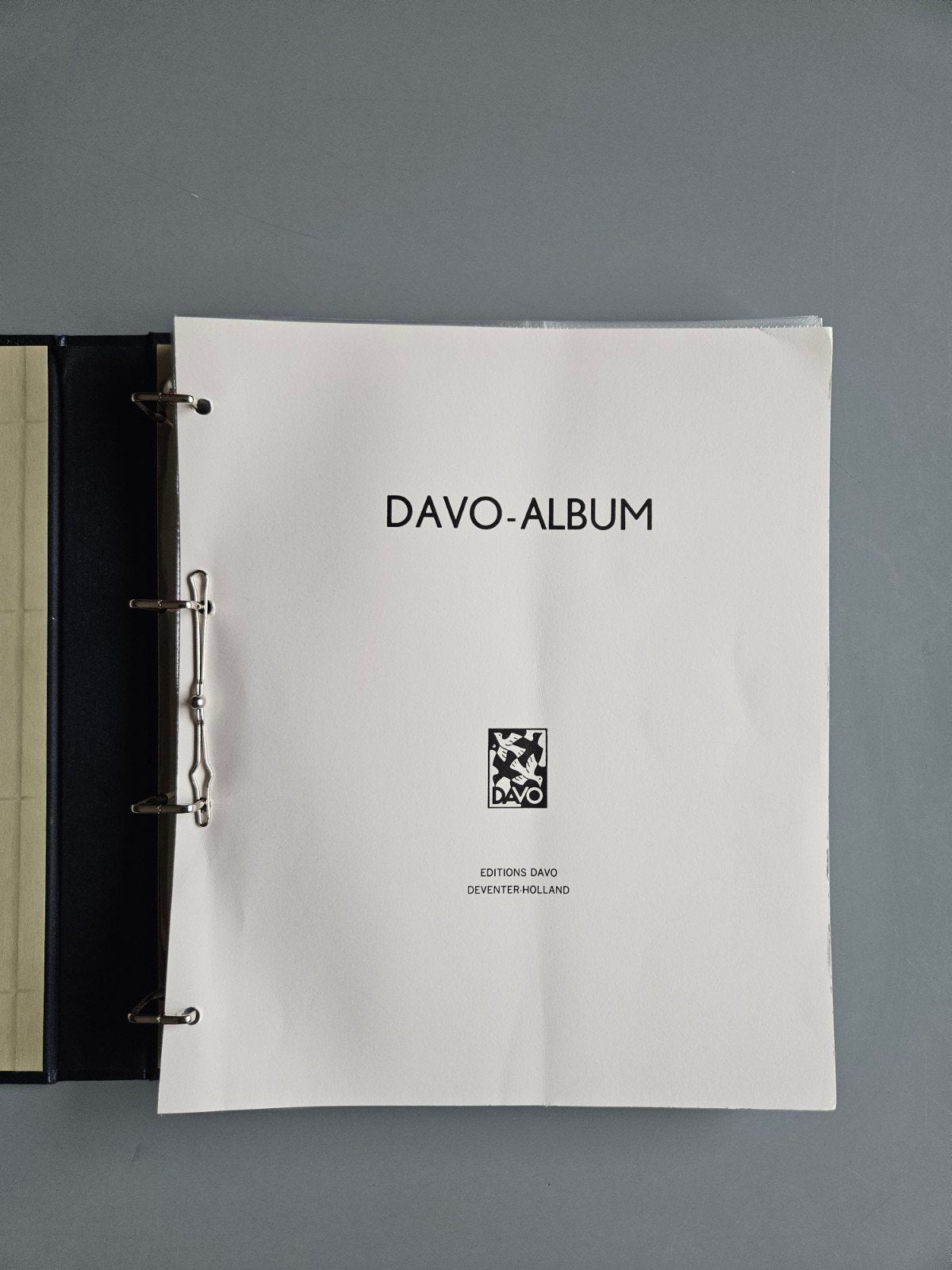 3 mooie DAVO albums voor Ansichtkaarten met cassette, Ophalen of Verzenden, 1960 tot 1980, Zuid-Holland