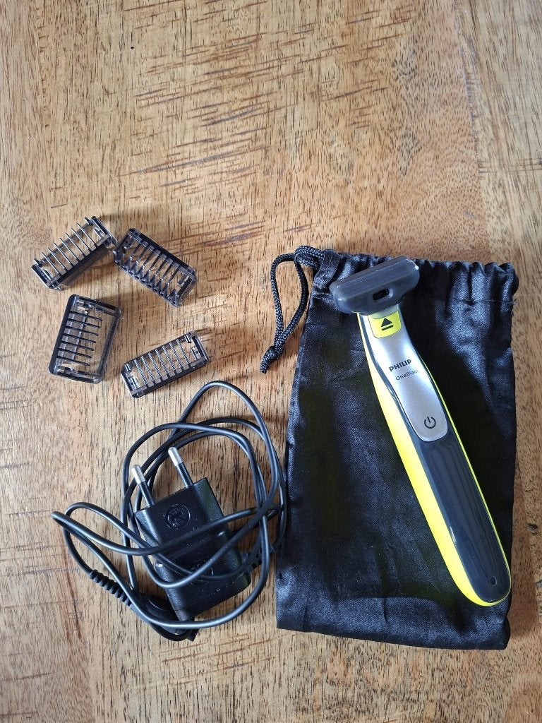 Phillips Oneblade Z.G.A.N., Ophalen of Verzenden, Zo goed als nieuw, Scheren en Epileren