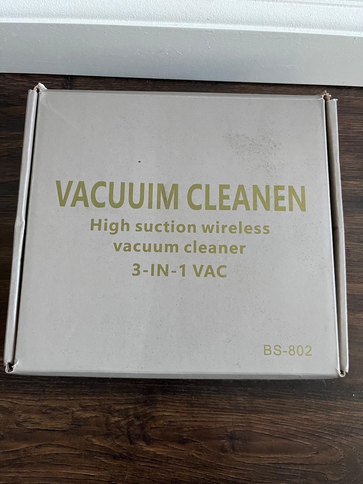 Draadloze Kruimeldief 3-in-1 Vacuümreiniger BS-802, Overige merken, Kruimeldief, Draadloos, Ophalen of Verzenden