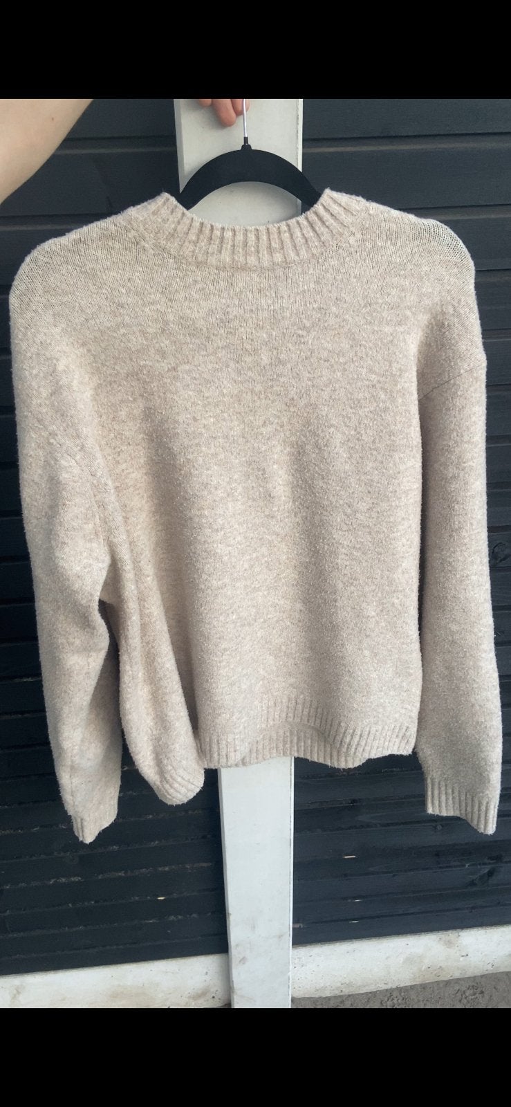 Uniqlo wollen sweater, Ophalen of Verzenden, Zo goed als nieuw, Maat 48/50 (M), Beige