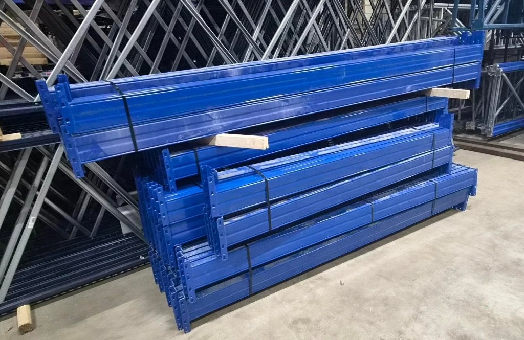 Palletstelling magazijnstelling Nimar 7,44 mtr. koopje, Ophalen