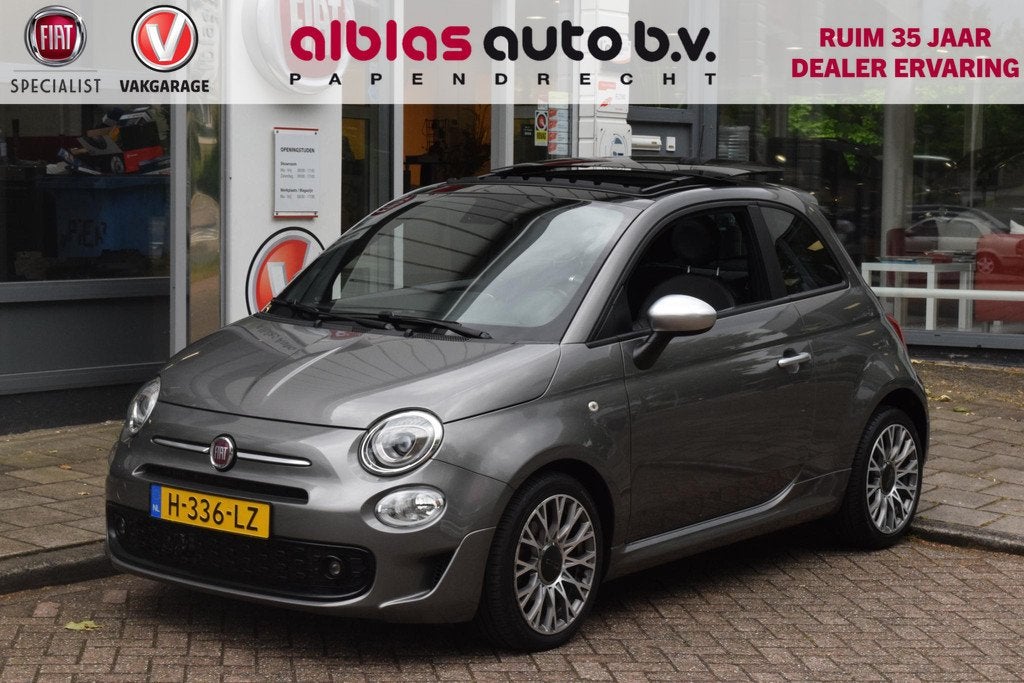 Fiat 500 Turbo Sport/Rockstar|Open dak|Beats|Carplay|PDC, Voorwielaandrijving, Origineel Nederlands, Bedrijf, Handgeschakeld