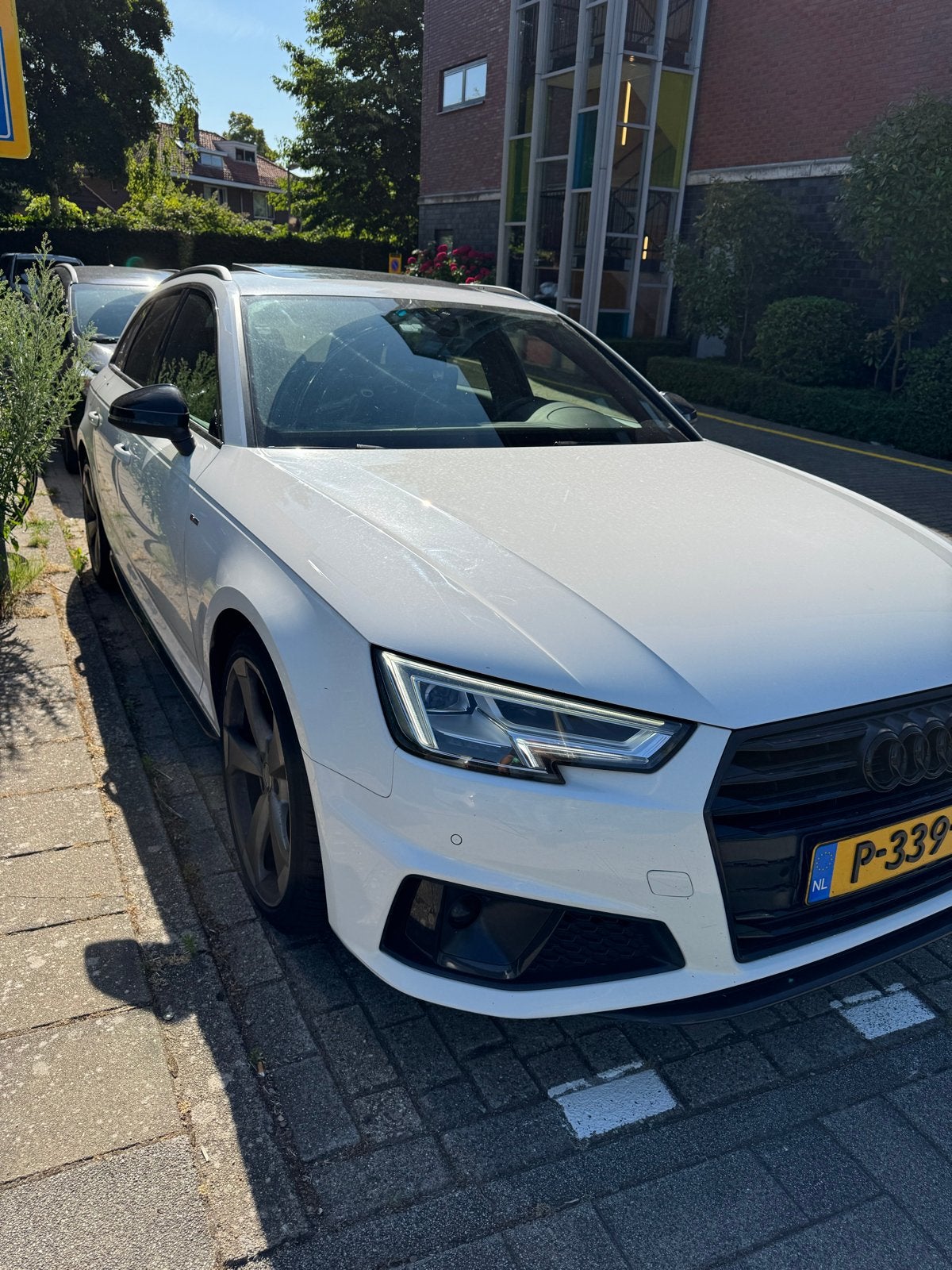 Audi A4 2.0 Tfsi Mhev 190pk S Tronic 2018 Wit, Auto's, Audi, 1984 cc, A4, Wit, Stationwagon