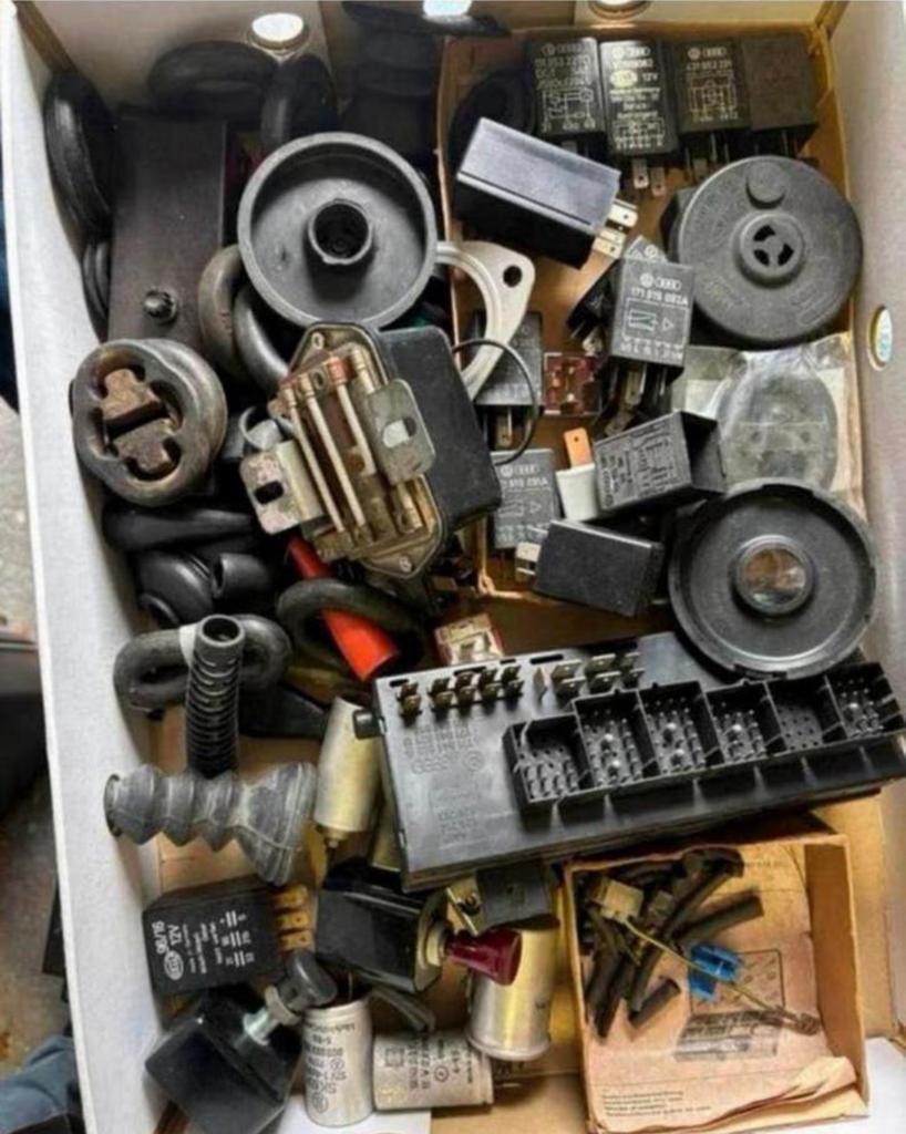 Vintage retro diverse oude auto Electronica Alles in 1 koop, Ophalen of Verzenden