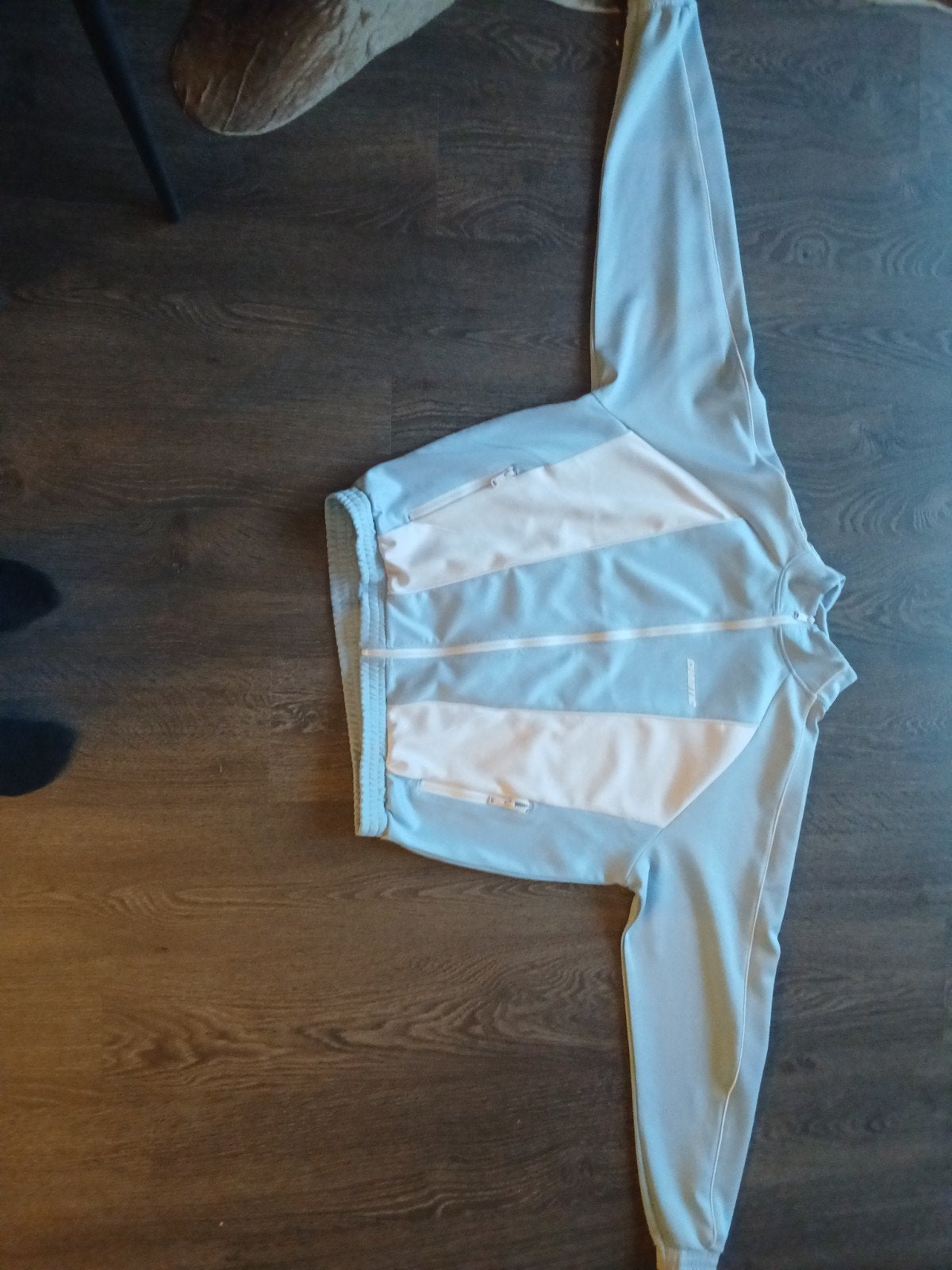 FSBN Sportjack Maat M - Lichtblauw met Wit, Maat 38/40 (M), Blauw, FSBN, Ophalen of Verzenden