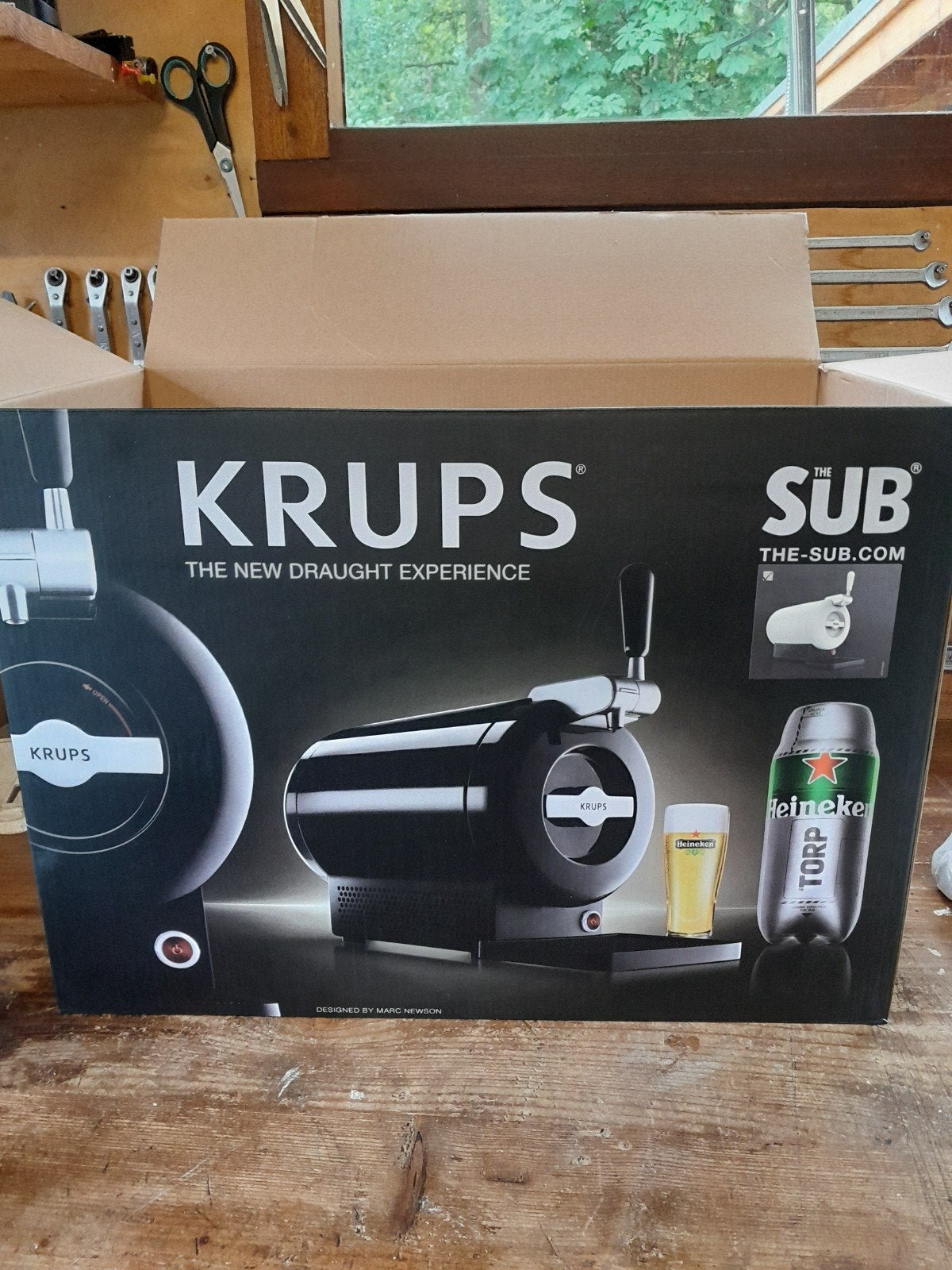 Krups VB650110 Bier Tap, Ophalen of Verzenden, Nieuw, Krups