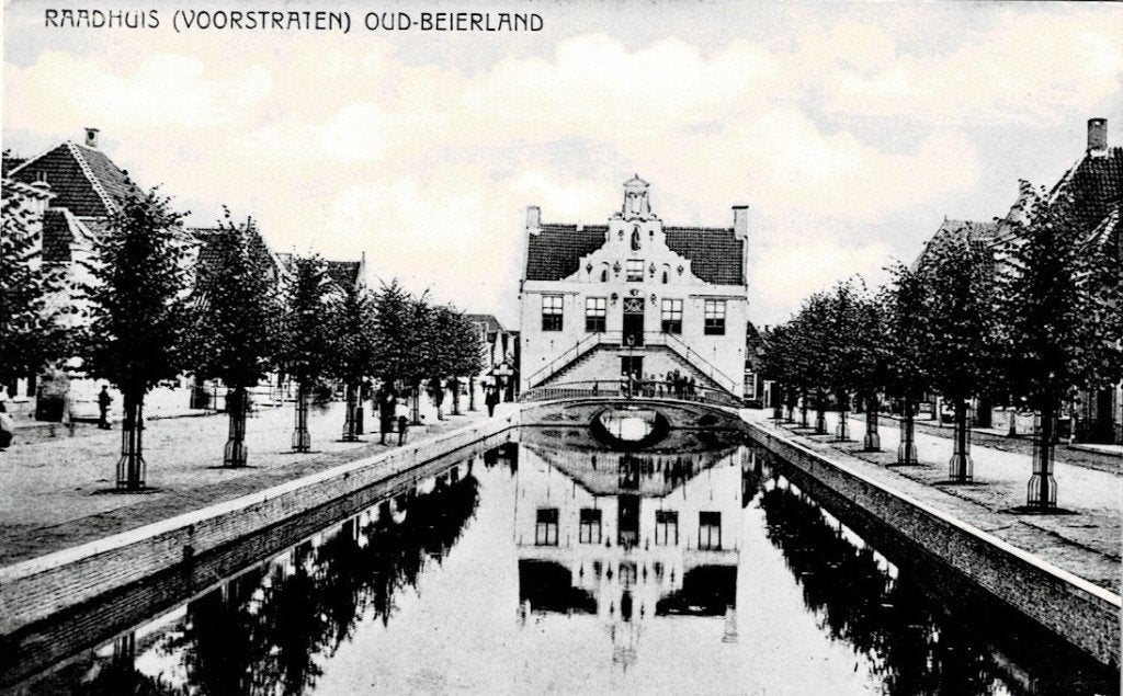 Oud Beijerland, Voorstraten - 1982, Verzenden, 1980 tot heden, Gelopen, Zuid-Holland