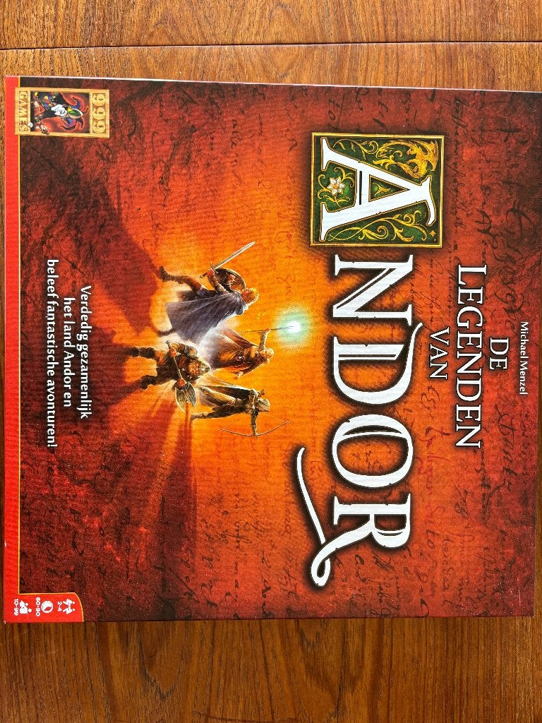 De legende van Andor, Ophalen of Verzenden, Zo goed als nieuw, 999 Games