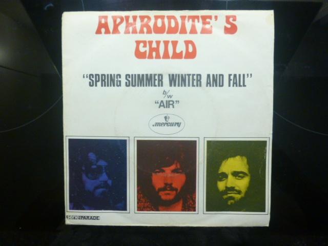 Aphrodite's Child. Spring summer winter and fall. / Air., Cd's en Dvd's, Gebruikt, 7 inch, Single, Ophalen of Verzenden