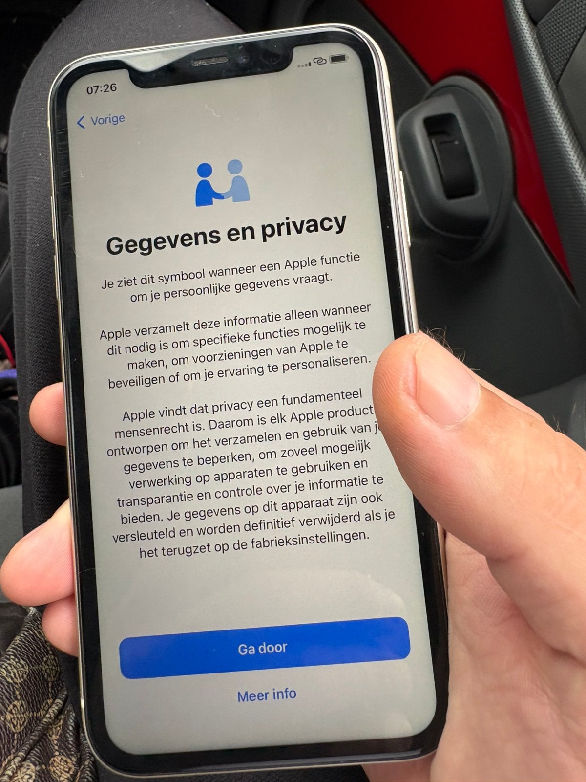 iPhone 11 wit, Computers en Software, E-readers, Ophalen of Verzenden, Zo goed als nieuw