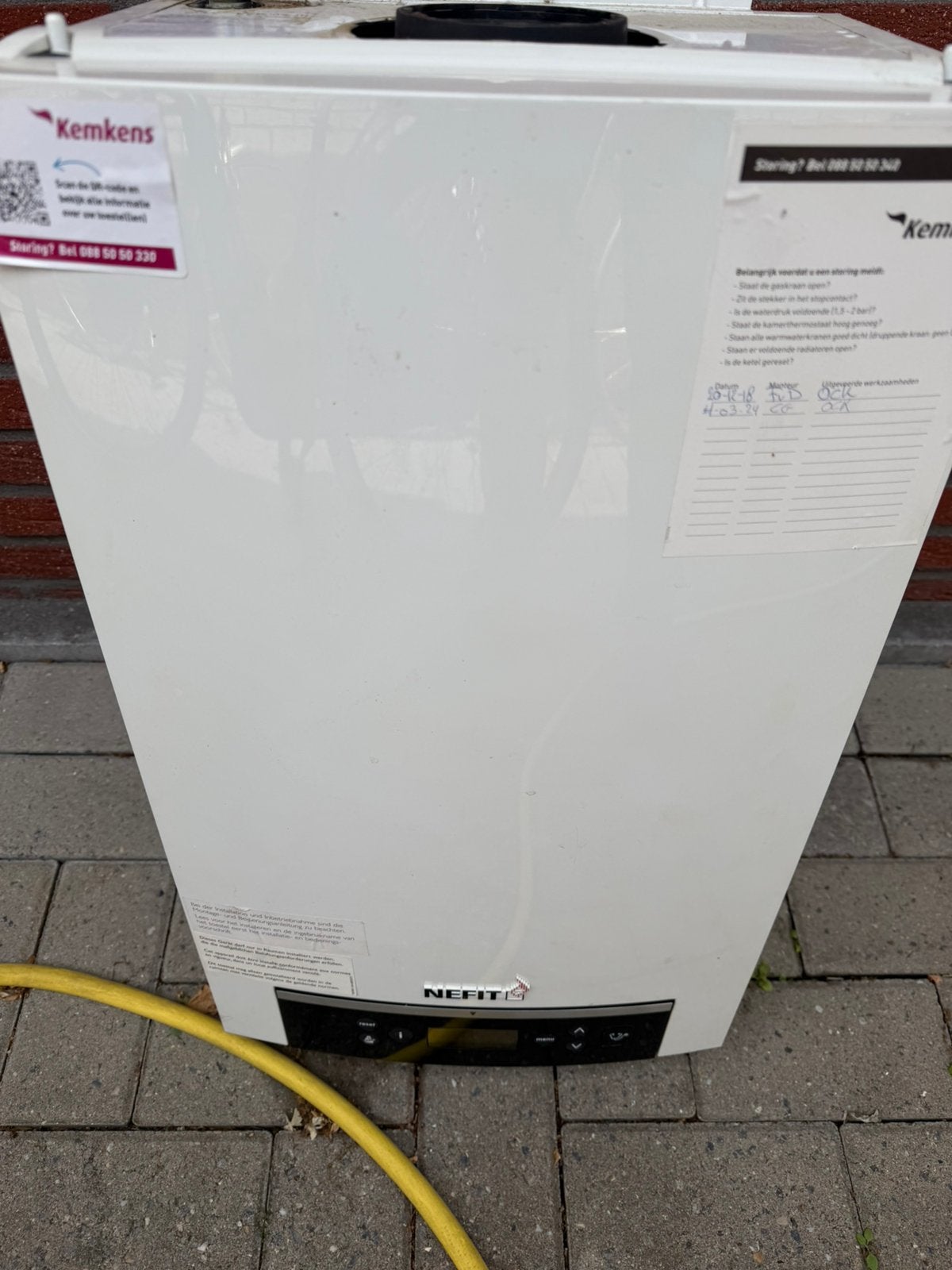 Nefit combi ketel, Doe-het-zelf en Verbouw, Verwarming en Radiatoren, Ophalen, 30 tot 80 cm, Gebruikt, Cv-ketel of Combi-ketel