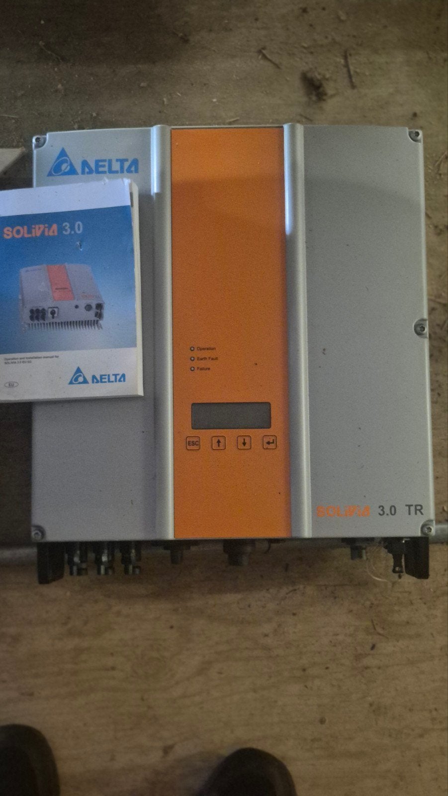 Delta Solivia 3.0 TR omvormer voor zonnepanelen, Doe-het-zelf en Verbouw, Zonnepanelen en Toebehoren, Ophalen of Verzenden