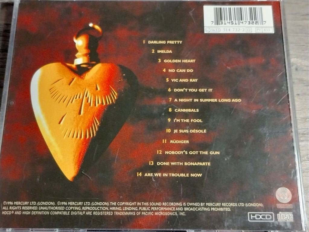 Mark Knopfler - Golden Heart [HDCD], Cd's en Dvd's, Cd's | Rock, Ophalen of Verzenden, Zo goed als nieuw, Poprock