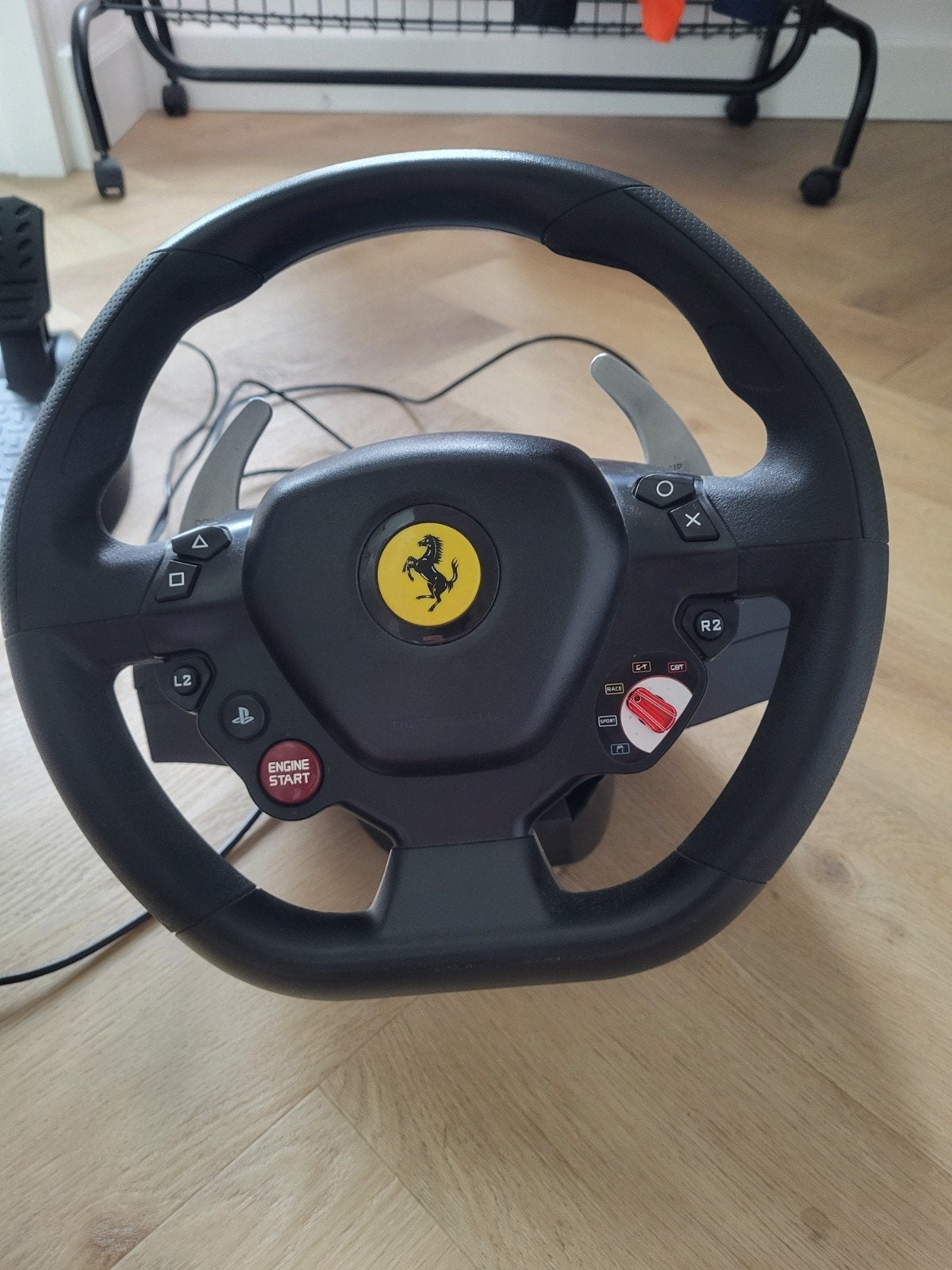 Thrustmaster T80 Ferrari 488 GTB Edition racestuur, Ophalen, Racestuur, PlayStation, Zo goed als nieuw