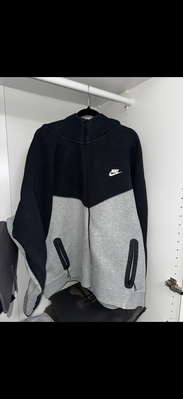 Nike tech fleece vest xxl, Overige maten, Ophalen of Verzenden, Zo goed als nieuw, Grijs