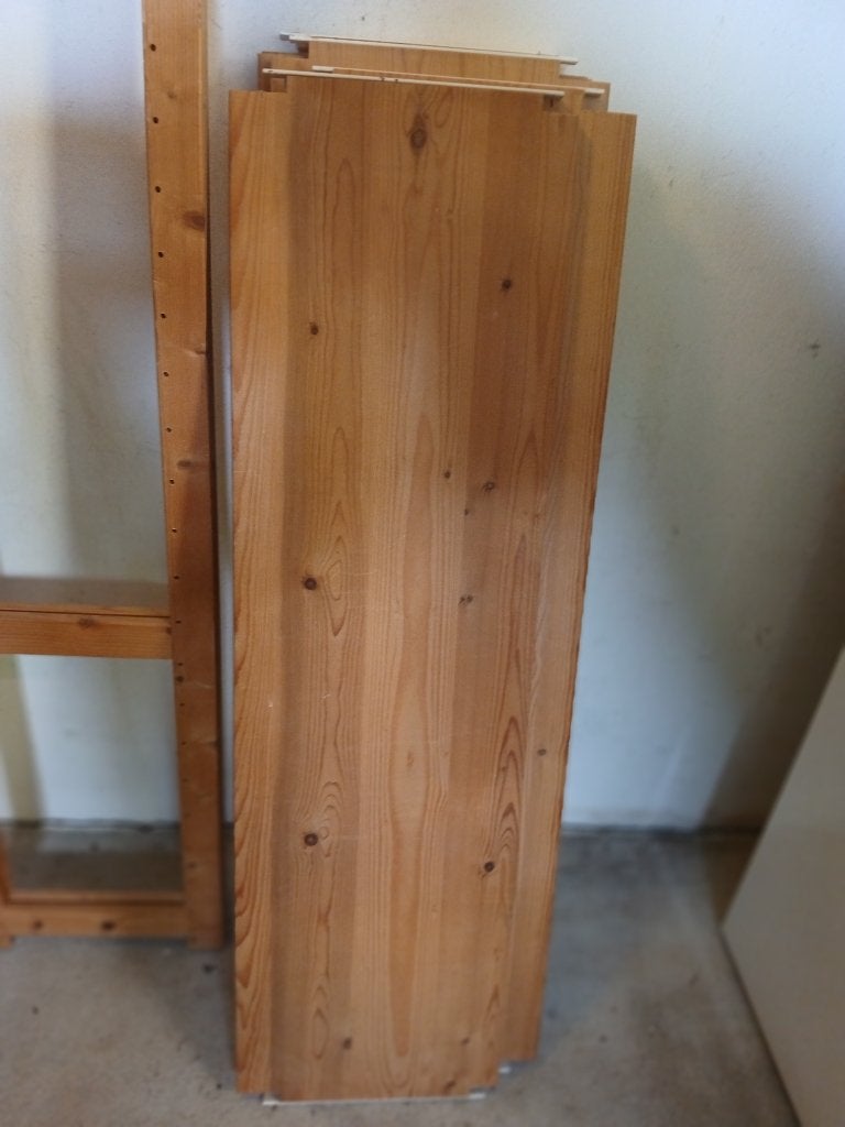 Lundia Stellingkast Planken en Pinnetjes, Ophalen, Gebruikt